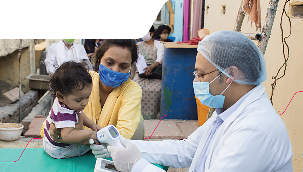 Volunteers from the communities and grassroots leaders, trained by ABF’s projects