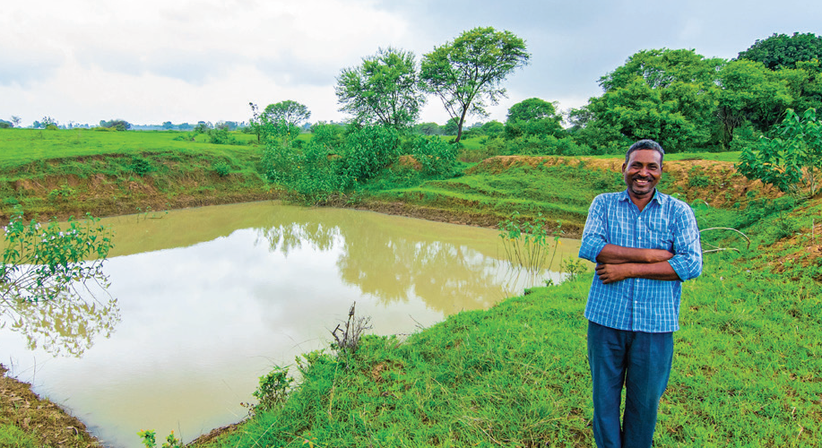 Angad Singh from Baskhali village, Madhya Pradesh