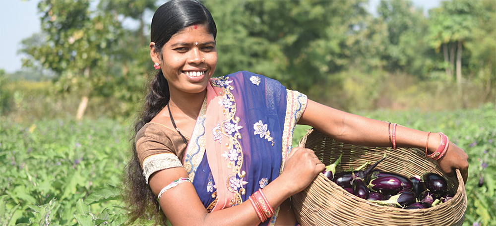 Sarojini Majhi, a member of Maa Annapurna Self Help Group