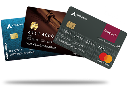 burgundy debit card form axis bank