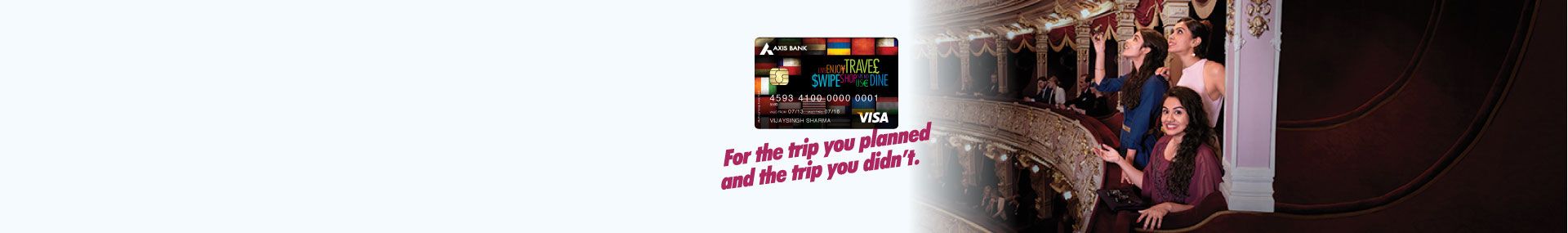 Axis multi forex card
