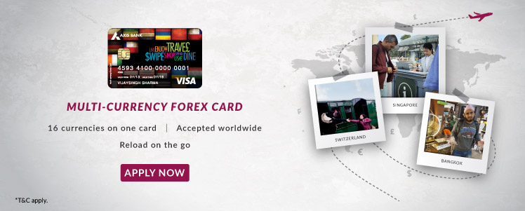 Multi currency forex card axis bank login id