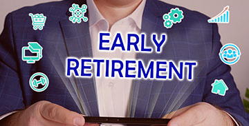 allows you to retire early