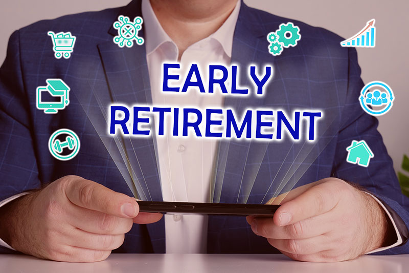 allows you to retire early