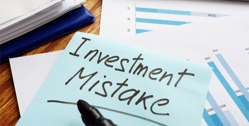 Six common investment mistakes to avoid at all times Six common investment mistakes to avoid at all times