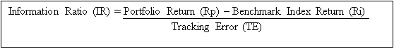 info ratio info ratio