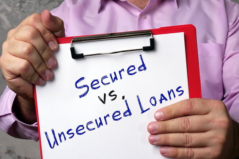 secured vs unsecured loans