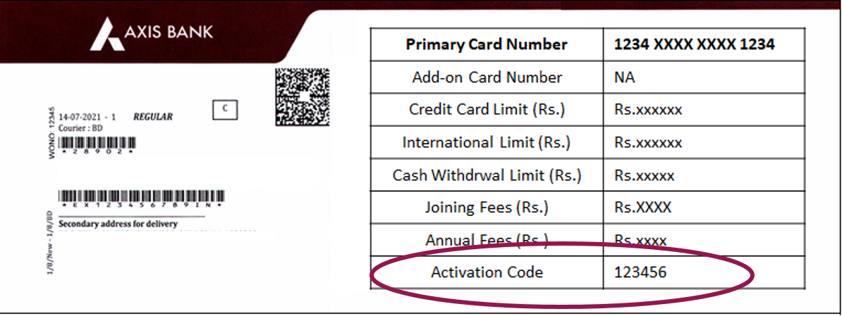 Activation code