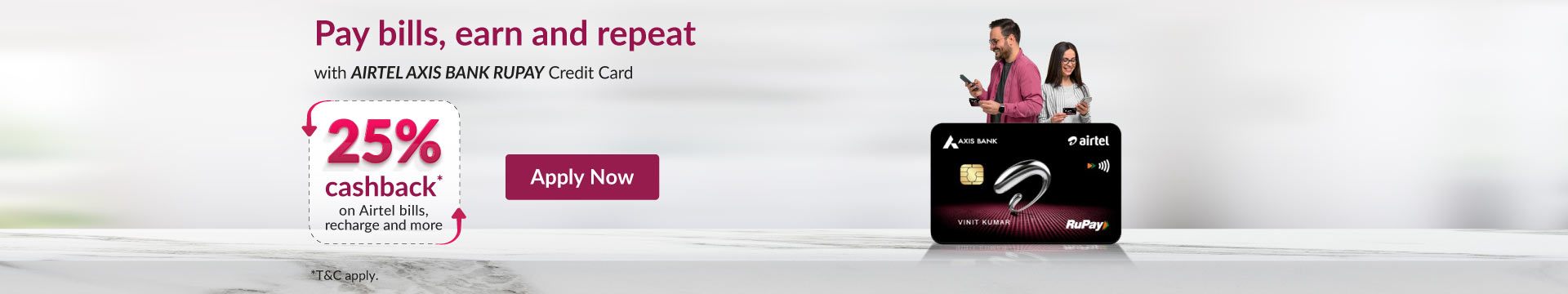 Airtel Axis Bank Credit Card