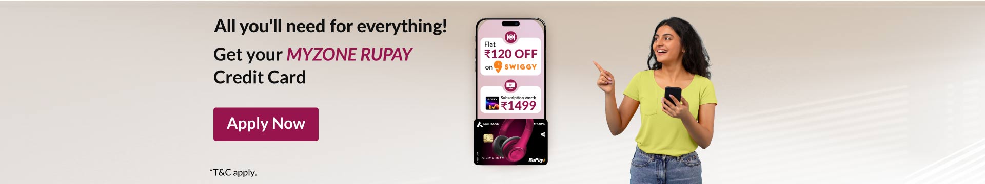 My Zone Credit Card