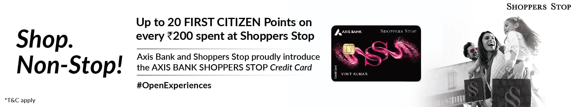 Axis Bank Shoppers Stop Credit Card