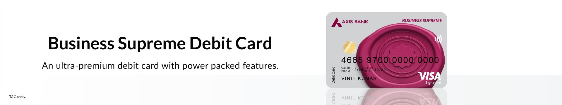 Business Supreme Debit Card