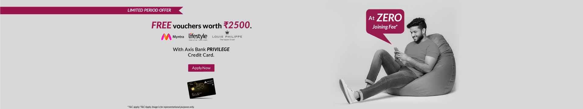 Privilege Credit Card Banner