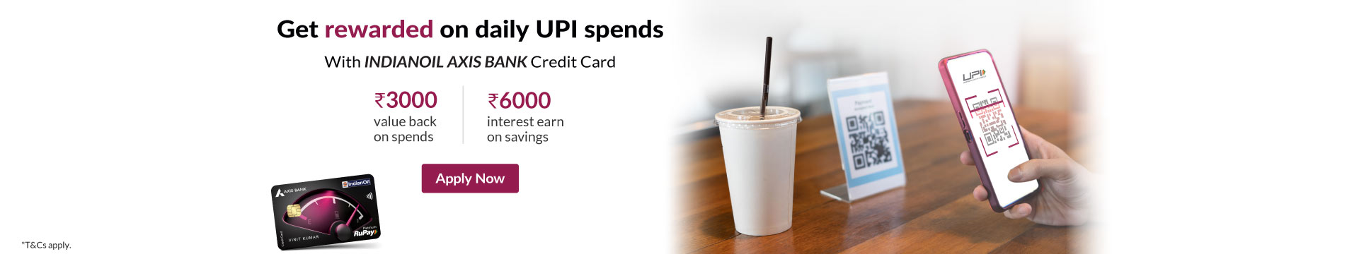 indianoil credit card banner