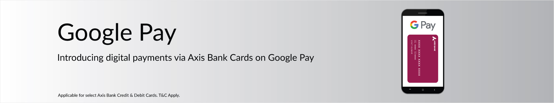 Google Pay Banner