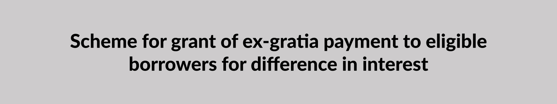 ex gratia