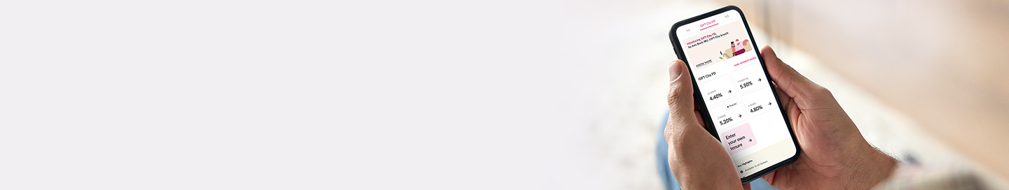 GIFT City Fixed Deposit Banner