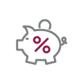 Attractive interest rates 