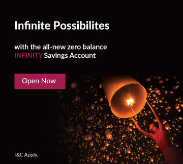 Infinity saaving account