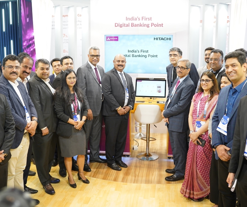 Axis Bank in collaboration with Hitachi Payment Services, unveils Express Banking: India’s first Digital Banking Point Axis Bank in collaboration with Hitachi Payment Services, unveils Express Banking: India’s first Digital Banking Point