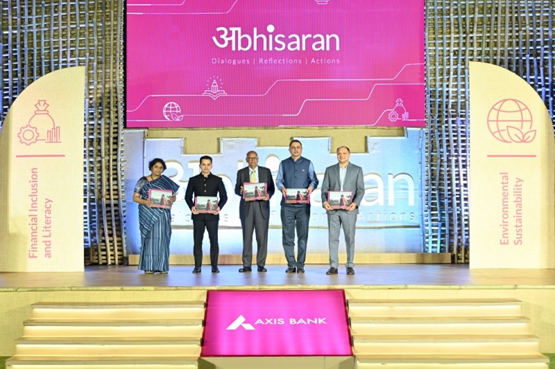 Axis Bank unveils ‘One Axis CSR Vision’ at Abhisaran 2025; pledges to empower 2 million more households