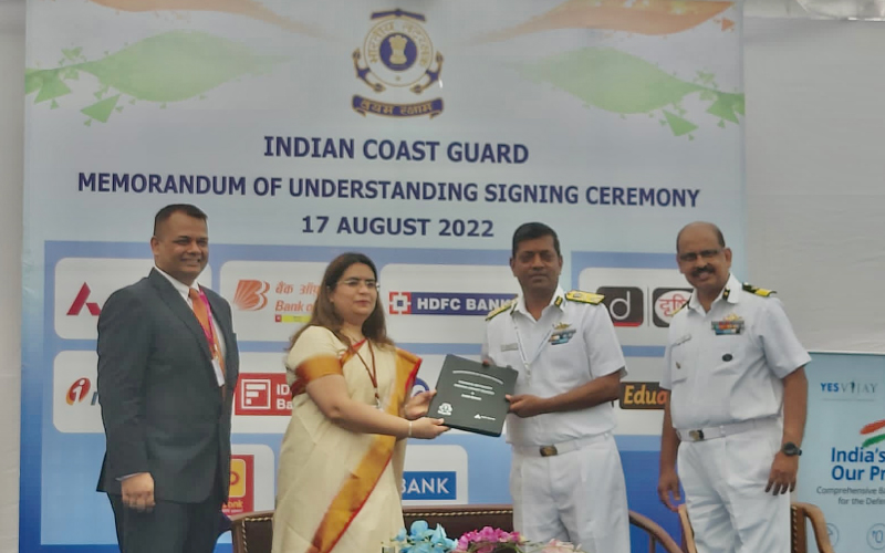 Axis Bank signs MOU with Indian Coast Guard