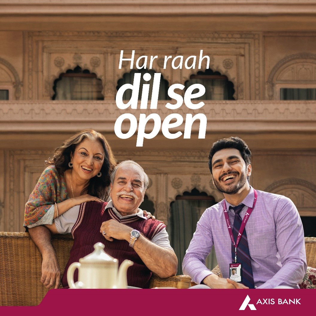Axis Bank unveils ‘har raah dil se open’ showcasing the power of 100k+ ‘Dil Se Open’ bankers Axis Bank unveils ‘har raah dil se open’ showcasing the power of 100k+ ‘Dil Se Open’ bankers