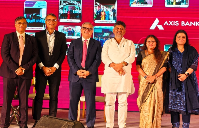 Shri. D K Shivakumar, Hon’ Deputy Chief Minister of Karnataka inaugurates 21 branches of Axis Bank in the state Shri. D K Shivakumar, Hon’ Deputy Chief Minister of Karnataka inaugurates 21 branches of Axis Bank in the state