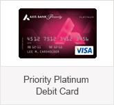 Irresti: Axis Bank Visa Platinum Debit Card Annual Charges