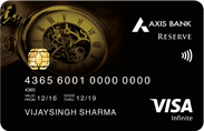 Reserve card Reserve card
